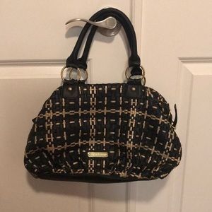 Black & Gold Steve Madden Purse